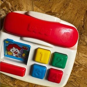 Vintage Fisher-Price Ronald McDonald 1999 toy phone